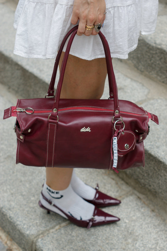 City Bag - Burgundy