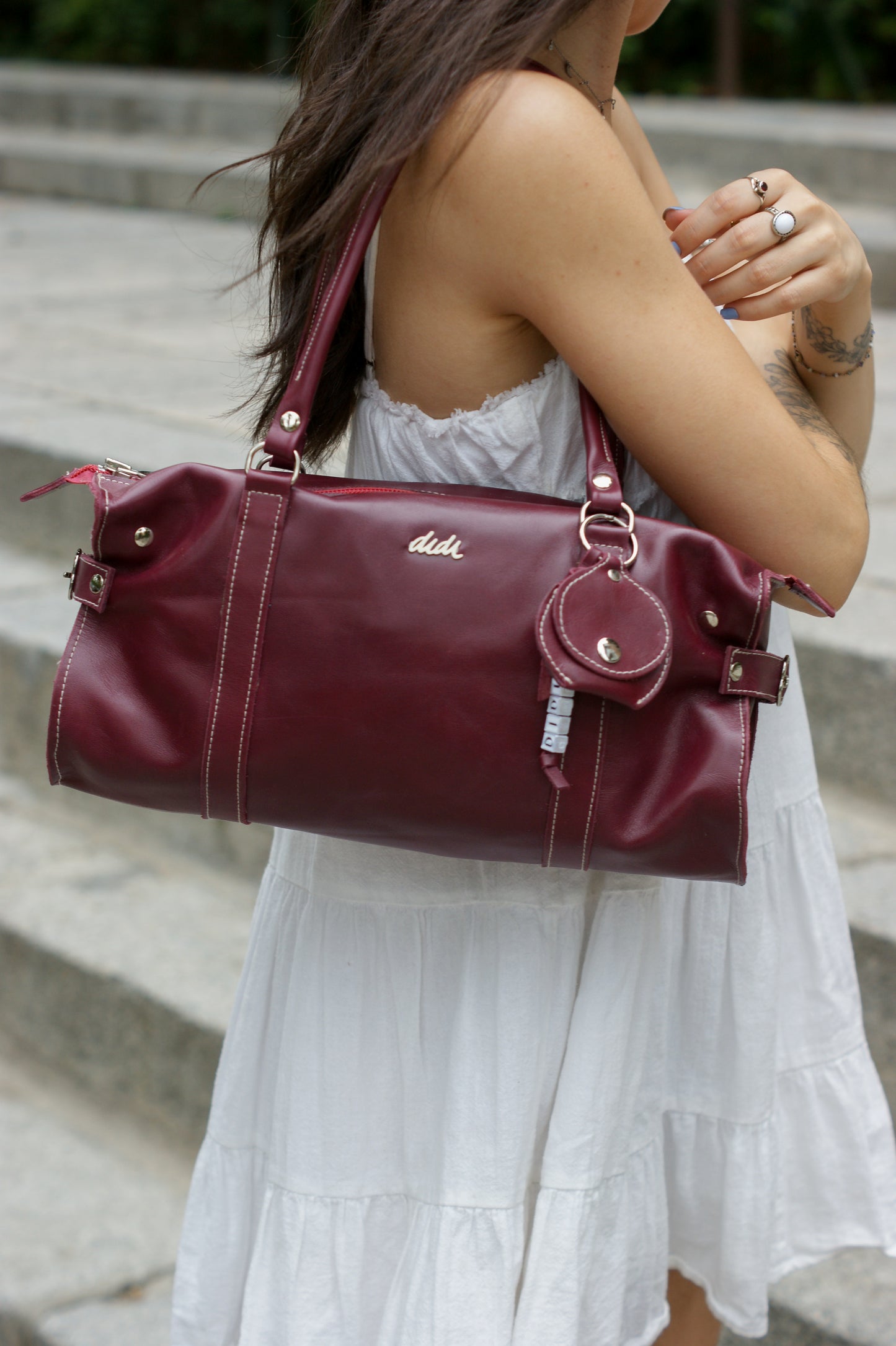 City Bag - Burgundy